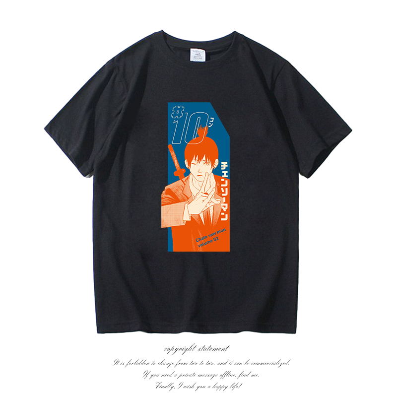 Tee Graphic Print - Chainsaw Man Power 그래픽 T 셔츠