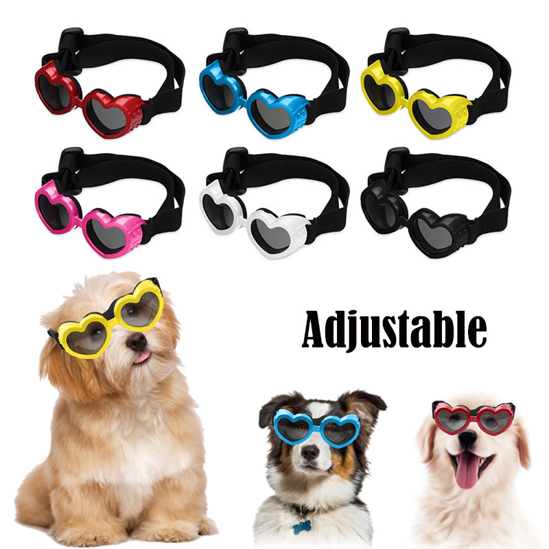 1개 하트 모양 소형견 선글라스 방수 UV 차단 고양이 - Sunglass Retainer Cord 리뷰 및 가격