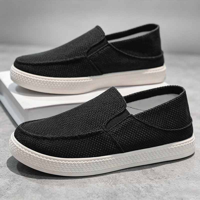 남성 린넨 슬립온 로퍼 통기성 있는 직조 원단 갑피 내 - Espadrille Slip On 리뷰 및 가격